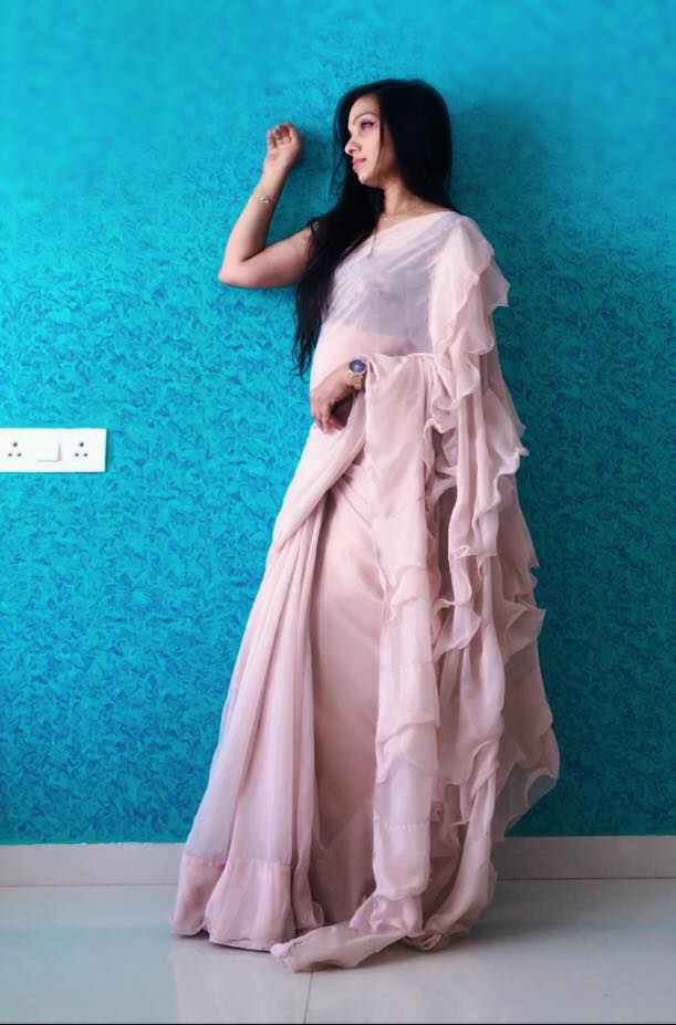 basic saree draping style