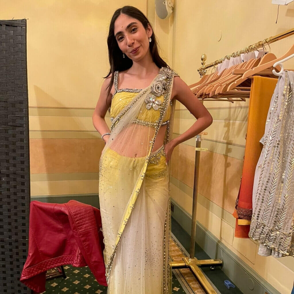 Saree styling service for social media influencers