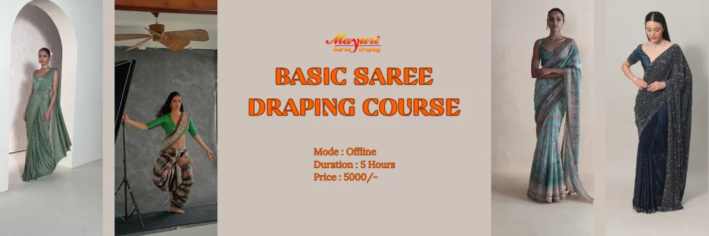 BASIC SAREE DRAPING COURSE (offline)