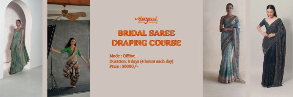 BRIDAL SAREE DRAPING IN MUMBAI