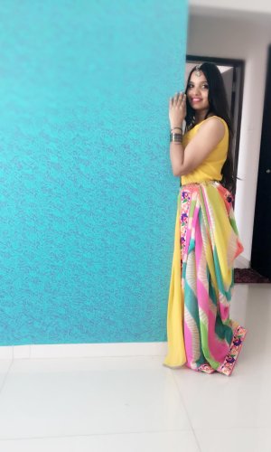 saree draping modern style